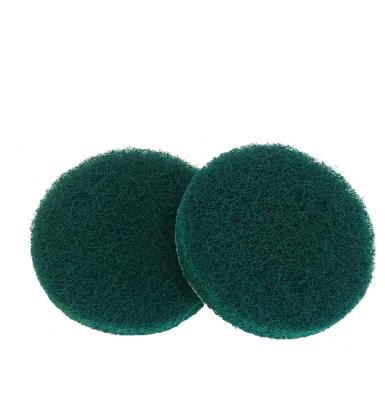 China Durable Superior Faith Scrubbing Pad Abrasive Kitchen Cleaning Scrubber Green Dish Scrubber Heavy Duty for sale