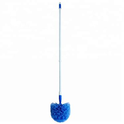 China Household Cleaning Long Handle Extension Rod Cobweb Duster Brush For Ceiling Cleaning for sale