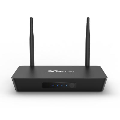 China Factory X96 Link HD TV Ranboda dual band wireless router 4k hybrid ott smart android wifi iptv set tv top box X96Link for sale