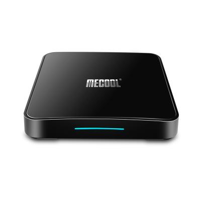 China Factory Real HD TV Official Google Certified Original Android 9.0 4K Android Voice TV Box Mecool KM3 S905X2 4GB RAM 64GB 128GB ROM for sale