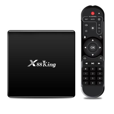 China HD TV Amlogic S922X 6-Core X88 King Android TV Box 4GB RAM 128GB High End ROM With Dual WiFi BT 5.0 Gigabit Ethernet for sale