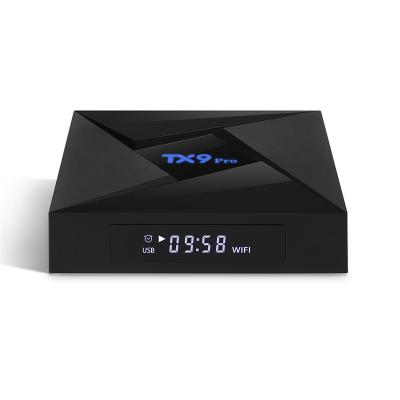 China OEM Factory Price HD TV Pro Android Box 4K 60fps Amlogic Smart TV Box 2GB 16GB S912 Octa Core ODM TX9 for sale