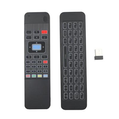 China Mini Wireless TV Backlit Keyboard And Mouse For Sharp And Smart Hisense TV for sale