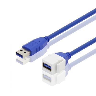 China Camera Factory Price Usb 3.0 Extension Cable Usb 3.0 Extension Cable Cabletolink Usb 3.0 Keystone Cable for sale