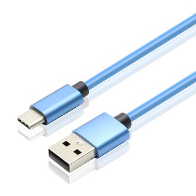 China Colorful USB 3.1 Fast Charging Data Sync Phone Wholesale Type-c Cable for sale