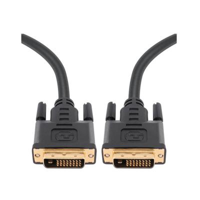 China Multimedia China Factory DVI-D 24+1 Dual Link Male To Male Digital DVI Video Cable With Ferrite Core For Laptop HDTV for sale