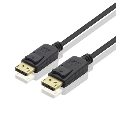 China Factory Plug and Play Hotsell Displayport to Displayport Cable ABS Type Gold Plated For Monitor for sale