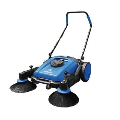 China Hotels Industrial Small Floor Sweeper Hand Push Road Sweeper Road Sweeper MS50F for sale