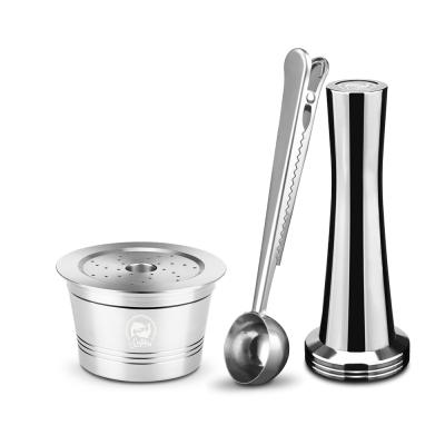 China Sustainable Kitchen Stainless Steel Capsules For Caffitaly Coffee Brewer for sale