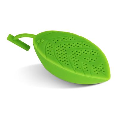 China Creative Viable Sieve Silicone Tea Leaves Form Reusable Tea Infuser Leaf Strainer Filter Tea Set Accessories for sale