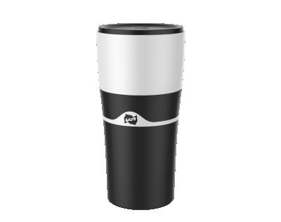 China Viable Manual Portable Drip Coffee Maker Mug Compatible For Outdoor K-Cup Refillable Travel Camping Hot And Cold for sale