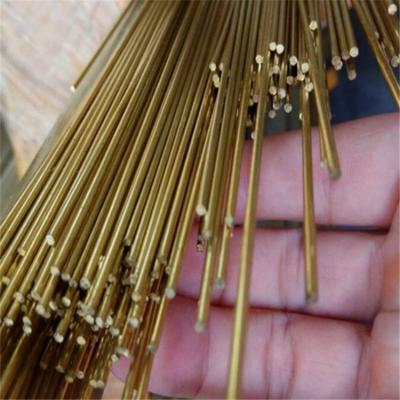 China Fast Delivery H62 Liquid Hose Capillary Brass Rod 1 Customized Length Good Price 1.5 2 By 2.5mm for sale