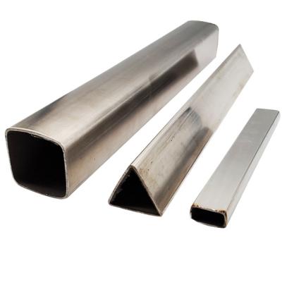 China The decoration supplier sell metal square pipe goods/metal products/etc. welded 304 stainless steel rectangular tube for sale