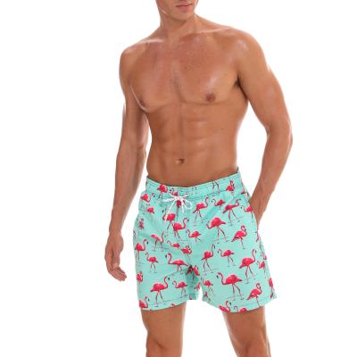 China Custom Printed Logo Men's Swimwear Bath Trunks Anti-Wrinkle Anti-Wrinkle Bath Trunks Briefs Wholesale for sale