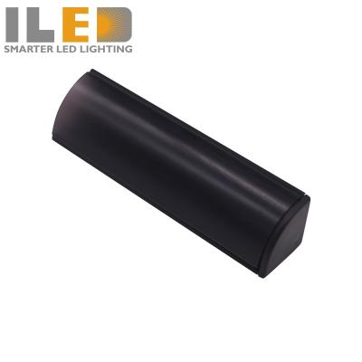 China Black Aluminum Led Decorations 12mm Profiles V Shape Corner for sale