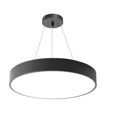 China Modern Manufacturers Selling Circle Hanging Led Light Fixture For Office School Lighting for sale