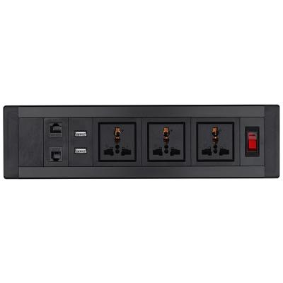 China Commercial CE Approved Universal Table Socket Socket For Conference Meeting Table for sale