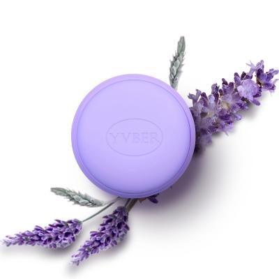 China Diet of YVBER Travel Essential Oils Lavender Natural Bar Soap in Collapsible Soap Box for sale