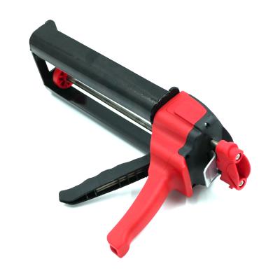 China 1:1 400ML Epoxy Gun Dual Component Plastic + Aluminum Applicator Two Component Caulking Gun For Panel Bond Gun for sale