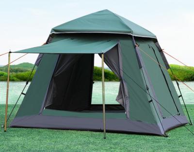 China UV Resistant Automatic Pop Up Camping Tent Easy Setup 4 To 5 Person Family Instant Camping Tent for sale