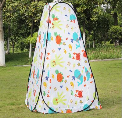 China Beach Toilet Noise UV Resistant Portable Camping Tents Changing Outdoor Changing Room Backpack Shelter for sale