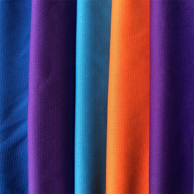 China Permanent Moisture Wicking UV Mesh Fabric 100 Recycled Polyester Knitted Sportswear Anti Moisture QUICK DRY for sale