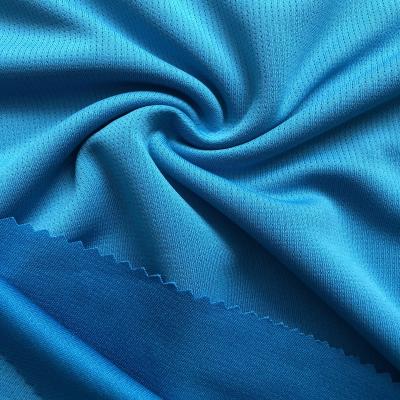 China Hotsale Raw Moisture Wicking Moisture Wicking Quick Dry Permanent Fit Polyester Double Faced Yarn Protection Fabric for sale