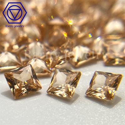 China Wholesale Good Quality Natural Loose Gemstone CZ Head Raw Stone Color Set Or Fire Piece Zircon For Jewelry Making for sale