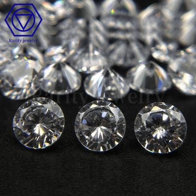 China Color Play Or Fire Competitive Price Loose Gemstone CZ Stones Cubic White Zirconia for sale