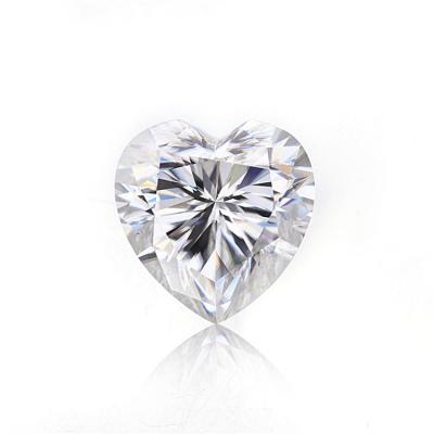 China Fire Rarity Factory Directsale Custom Color Set or Heart Shape 3mm Moissanite Stones DEF Colorless Loose Moissanite Stone for sale