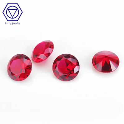 China Fire Rarity Factory Directsale Best Price Synthetic Corundum Rod Ruby Red Corundum Color Game or Corundum for sale