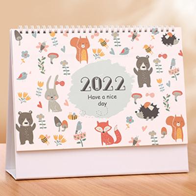 China GuangAo eco-friendly paper table calendar custom planner with holiday earrings free samples for logo and printing for sale