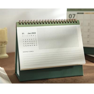 China Eco-friendly Paper GuangAo Customized Logo Design Business Office Pad Table Desk Printable Calendar for sale