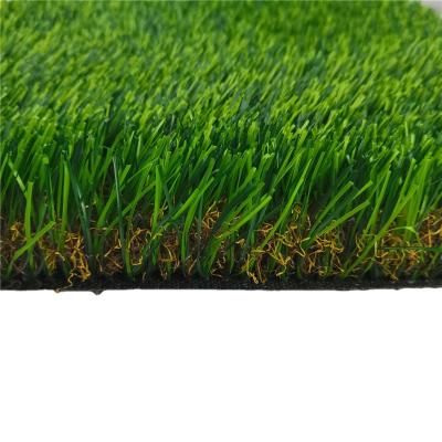 China Garden Customized Thick Green Artificial Grass For Carpeting Artificial Turf Roll For Landscaping Synthetic Grass for sale