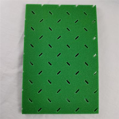 China Garden Foaming PE Artificial Grass Floor PE Rubber Shock Pad For Synthetic Turf Ground for sale