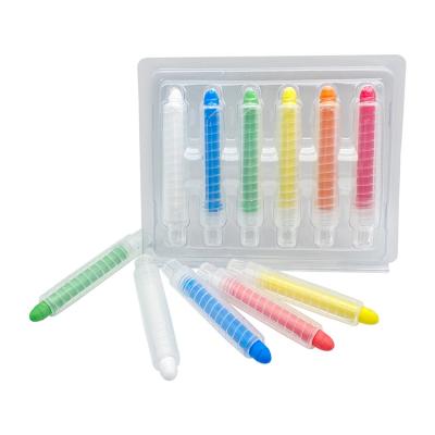 China DIY Hot Selling Multi Color Eco - Friendly Rotating Water Based Crayons For Kids for sale