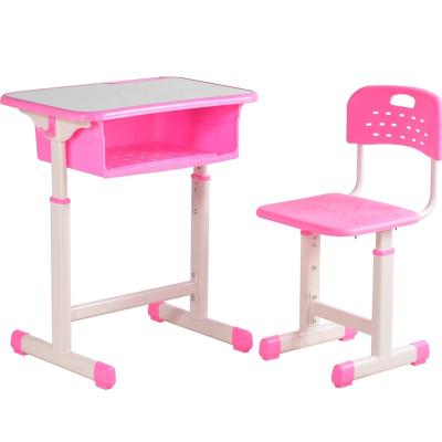 China Modern Kids Adjustable School Furniture Study Room And Desk And Chair Set for sale