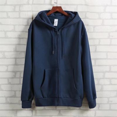 China Wholesale Custom Color Logo Men Printed Oversized Cotton Anti-wrinkle Refine OEM Zipper Hoodie High Quality Full Zip Hoodie for sale