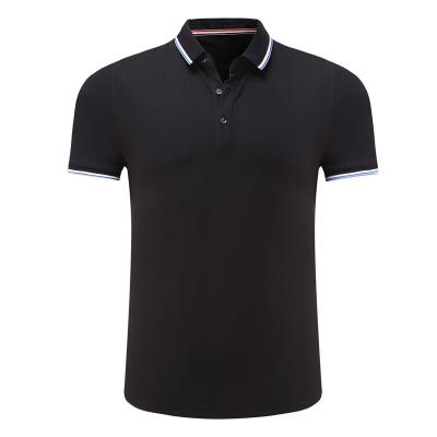 China wholesale high quality custom Anti-wrinkle logo embroidered golf T-shirt men s cotton uniform plain polo shirt for sale