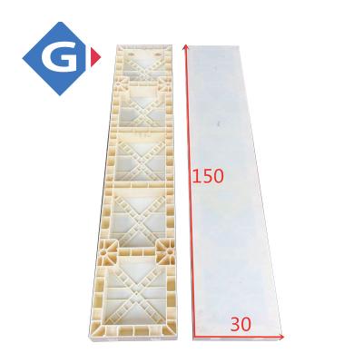 China Adjustable Height Low Cost Recycle Shuttering Forms Formwork Concrete Wall Slab Adjustable Plastic Column Panels for sale