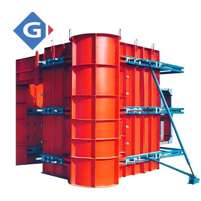 China Building column concrete wall contemporary adjustable shuttering steel pant beams formwork system for slabs beams metal base for sale