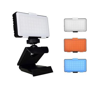 China W49 W64 Mini Square Rectangle Laptop Led Mini Video Conference Call Light For Video Conferencing for sale