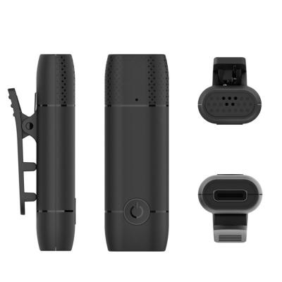 China Other Microphone 2.4G Youtuber Vlog Kit Small Plug Play Cordless BLE 5.0 Mini Lapel Wireless Lavalier Mics for sale