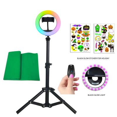 China PORTABLE PORTABLE Teens Photo Studio Creator NOVA Selfie Black Glow Light Video Maker Kit for sale