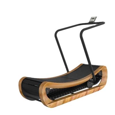 China woodway treadmill hot sale curve wooden treadmill without motor commercial treadmill hot sale for sale