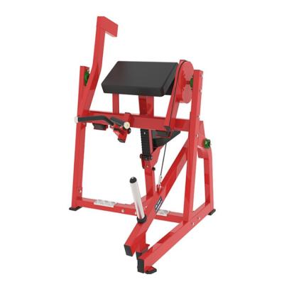 China Universal Commercial Weight Lifting Equipment Flat Loaded Machine Biceps Hammer Strength for sale