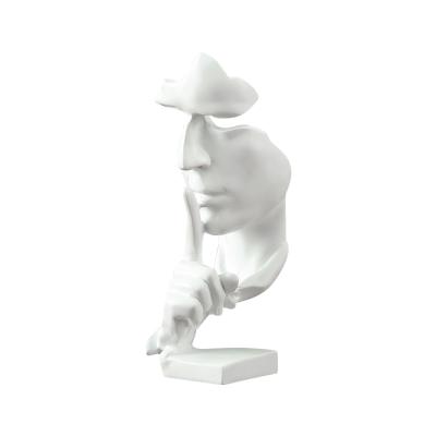 China Modern Luxury Creative Contemporary Home Decoration Furnishing Abstract Figure Statue for sale