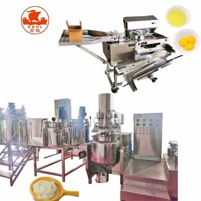 China Beverage Factory Mayonnaise Making Machine Vacuum Emulsifying Mixer for sale