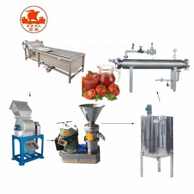 China Tomato Sauce Snack Maker Sauce Making Processing Machine Small Production Line for sale