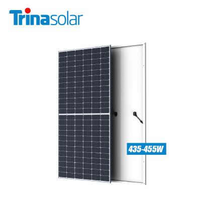 China Cost of EVA/POE trina solar panel 450w tsm solar panel solar home system for sale